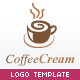 Coffee Cream Logo Template